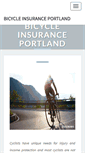Mobile Screenshot of bicycleinsuranceportland.com